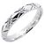 Timeless Anello Chanel Matelassé 3PD in Platino e Diamanti