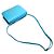 Borsa a spalla media in pelle Goya Loewe Blu - vista 9