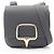 Mini borsa a spalla Della Cavalleria di Hermès Marrone Grigio