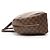 Borsa Boston Damier Louis Vuitton Marrone - vista 3