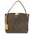 Louis Vuitton Monogram Graceful PM Schultertasche Braun Pink