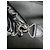 Trendy CC Mala Chanel de nylon acolchoado preto com 2 rodas CC - vista 13