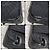 Trendy CC Mala Chanel de nylon acolchoado preto com 2 rodas CC - vista 14
