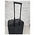 Trendy CC Mala Chanel de nylon acolchoado preto com 2 rodas CC - vista 7