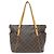 Sac à main Louis Vuitton Monogram Totally MM Marron