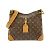 Borsa a Spalla Louis Vuitton Monogram Odeon MM Marrone