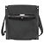 Borsa a spalla in nylon e pelle da donna Gucci 019 0424 Nero