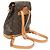Zaino Montsouris MM Monogram Louis Vuitton per donne Marrone - vista 2