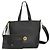 Borsa a Spalla in Pelle Medusa di Versace Nero