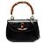 Gucci Nero Pelle di Vitello Bamboo Notte