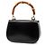 Gucci Nero Pelle di Vitello Bamboo Notte - vista 2