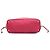 Borsa Tote in Tessuto con Bordo Saffiano Rosa di Prada - vista 3