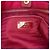 Borsa Tote in Tessuto con Bordo Saffiano Rosa di Prada - vista 5