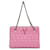 Versace Virtus Tote aus rosa gestepptem Leder Pink  - Ansicht 1