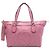 Kleine rosa Leder Soho Arbeits-Tote von Gucci Pink