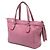 Kleine rosa Leder Soho Arbeits-Tote von Gucci Pink - Ansicht 2