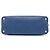 Borsa Promenade Saffiano Lux blu grande di Prada - vista 3