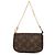 Mini Pochette Accessoires Monogramm Braun Louis Vuitton