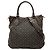 Borsa Angele Mini Lin Monogramma Marrone Louis Vuitton Marrone scuro