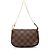 Mini Pochette Accessoires Damier Ebene Marrone Louis Vuitton