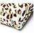 Bolso de cadena de cuero marrón con coleta y estampado de leopardo de Prada Castaño - vista 5
