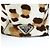 Bolso de cadena de cuero marrón con coleta y estampado de leopardo de Prada Castaño - vista 8