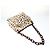 Bolso de cadena de cuero marrón con coleta y estampado de leopardo de Prada Castaño - vista 9