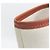 Moynat Damen Leder- und Canvas-Shopper Braun Beige - Ansicht 7