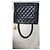 Chanel Handtasche aus Kaviarleder mit Medaillon Schwarz - Ansicht 5