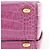 Céline Borsa a mano in pelle goffrata rosa Celine - vista 16
