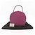 Céline Borsa a mano in pelle goffrata rosa Celine - vista 19