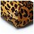 Borsa a mano in pelle di pony con stampa leopardata marrone Prada - vista 6