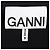Ganni V-Ausschnitt plissiertes Maxikleid aus schwarzem Polyester - Ansicht 4