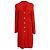 Timeless Roter Cashmere-Cardigan mit Knöpfen von Chanel