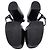 Chanel CC Ankle Strap Platform Sandals in Black Patent Leather - view 7