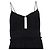 Vestido midi de algodón negro Freya con cortes acentuados de Ulla Johnson - vista 2