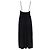 Vestido midi de algodón negro Freya con cortes acentuados de Ulla Johnson - vista 4