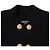 Balmain Button-Embellished Open Front Blazer in Black Viscose - view 5