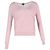 Joseph V-Ausschnitt Pullover aus rosa Wolle Braun Pink