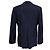 Céline Celine Single-Breasted Blazer in Navy Blue Wool - view 3