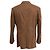 Giacca da abito Tom Ford in cotone marrone Rosso - vista 3