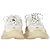 Everyday Baskets Balenciaga Triple S à semelle transparente en polyester blanc - vue 3