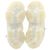 Everyday Baskets Balenciaga Triple S à semelle transparente en polyester blanc - vue 7