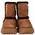 Tod's Kate Shearling Stiefel aus braunem Wildleder - Ansicht 3