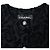 Schwarze Samt-Blazer mit Camellia-Blumenmuster von Chanel - Ansicht 5