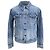 Giacca Classica Saint Laurent in Denim Blu Chiaro