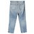 Jeans de tiro medio en algodón azul Alexander Wang Azul claro - vista 2