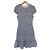 Vestido Mini Leopardo Michael Michael Kors Negro Blanco