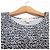 Vestido Mini Leopardo Michael Michael Kors Negro Blanco - vista 3