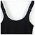 Autre Marque Jersey-Kleid Akane Utsunomiya Schwarz - Ansicht 5